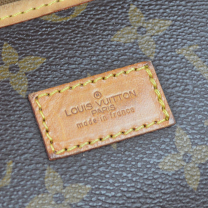 Louis Vuitton Saumur Monogram, Brown, Canvas, Shoulder Bag
