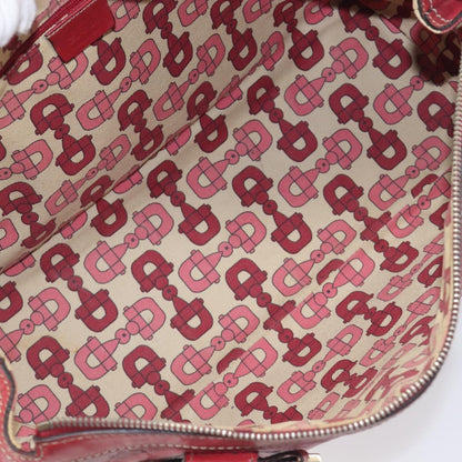 Gucci Princy Boston Guccissima Leather, Red, Leather, Handbag