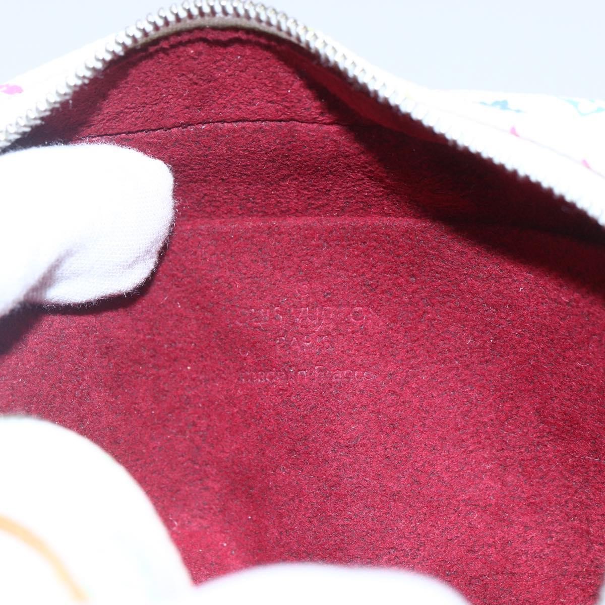 Louis Vuitton Wapity Trousse Monogram Multicolor, White, Canvas, Clutch