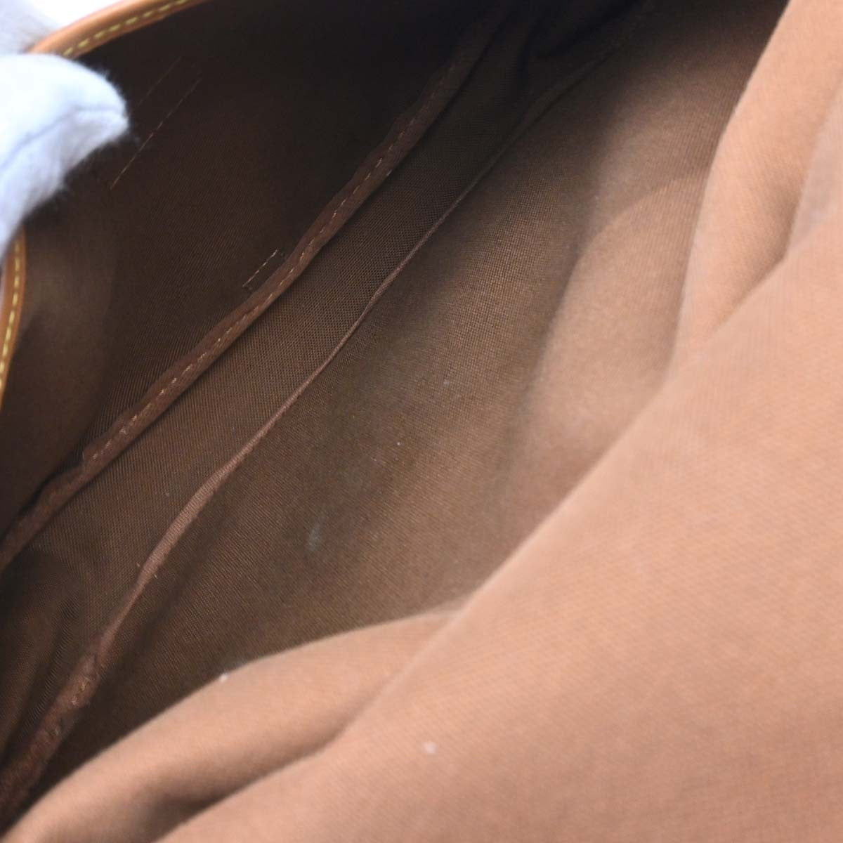 Louis Vuitton Saumur Monogram Canvas, Brown, Canvas, Shoulder Bag