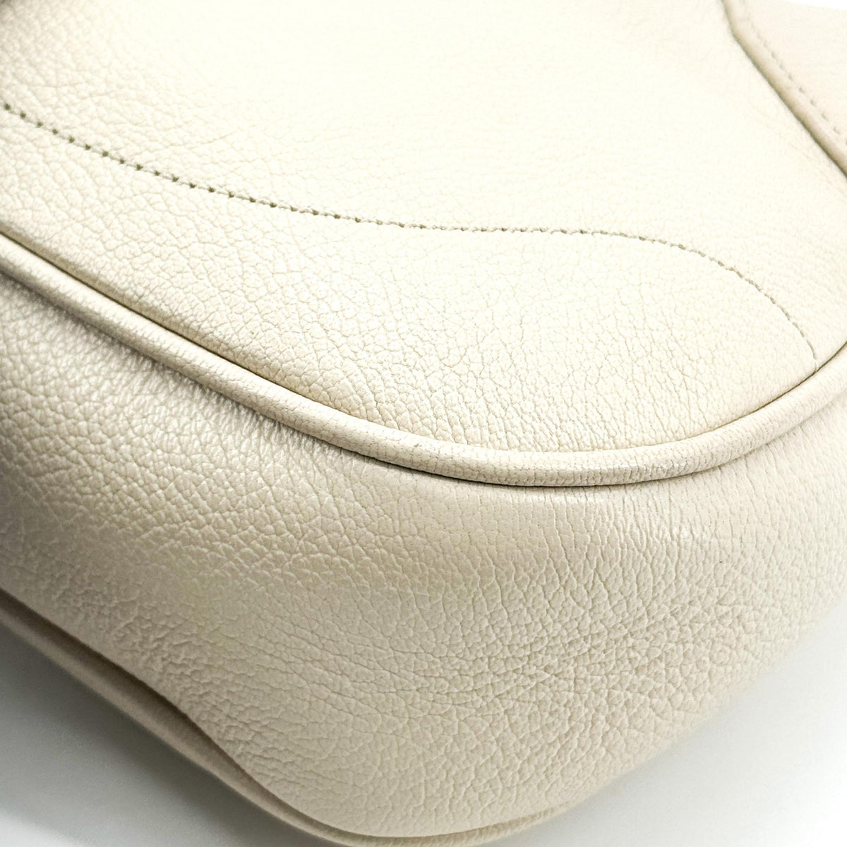 Gucci Aphrodite Leather, Beige, Leather, Shoulder Bag