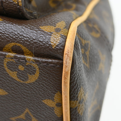Louis Vuitton Manhattan Monogram, Brown, Canvas, Handbag