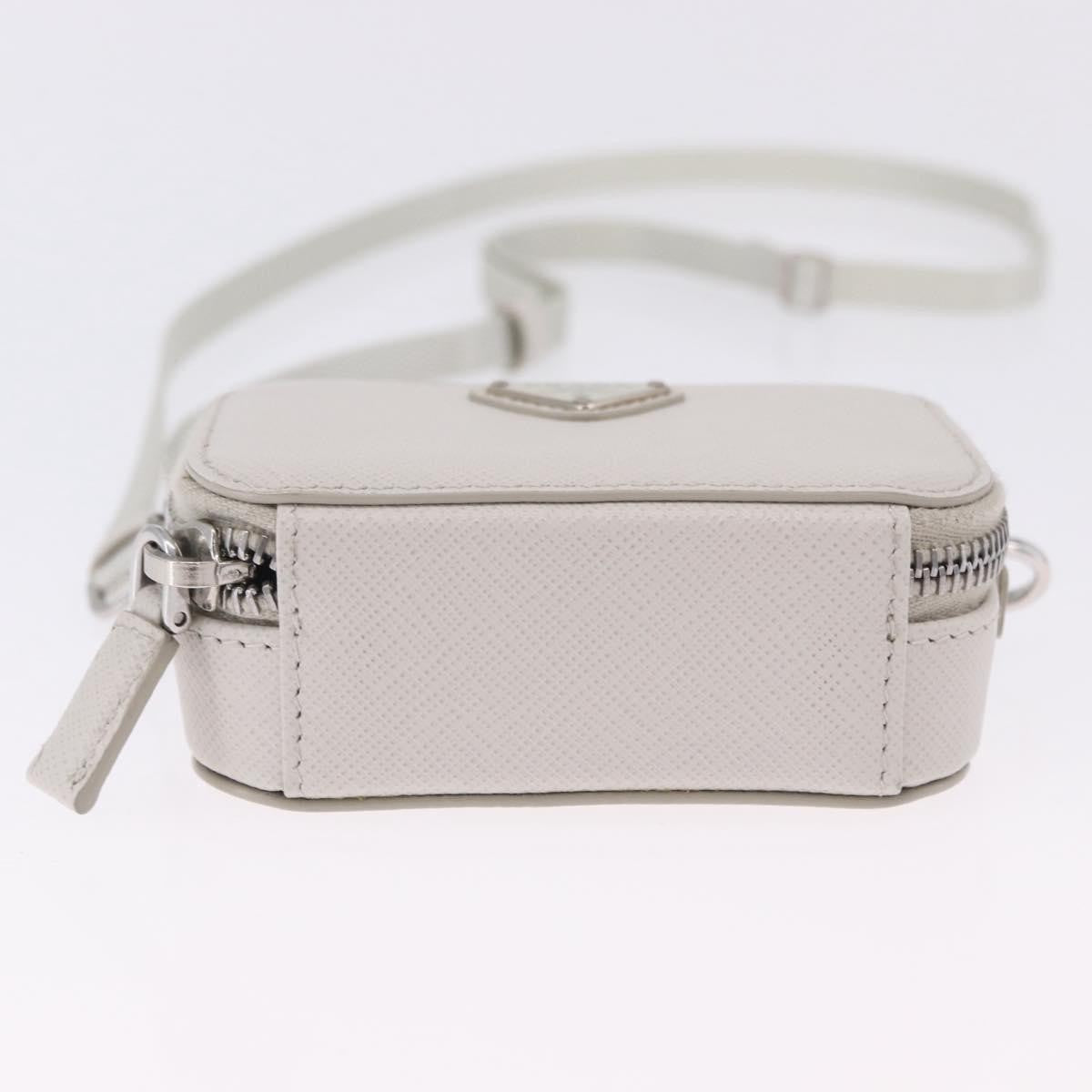 Prada Brique Camera Crossbody Bag Saffiano Leather, Beige, Leather, Clutch