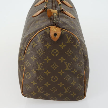 Louis Vuitton Speedy Bandouliere Bag Monogram Canvas, BROWN, CANVAS, Handbag