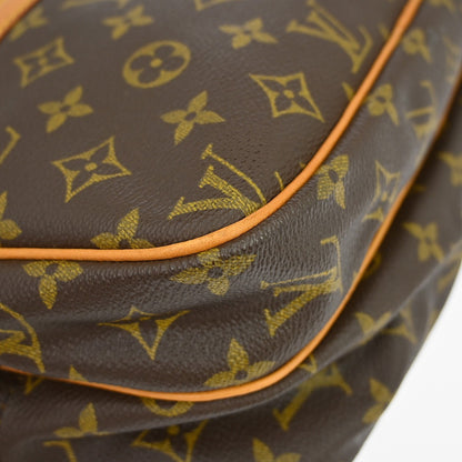 Louis Vuitton Reporter Monogram, Brown, Canvas, Shoulder Bag