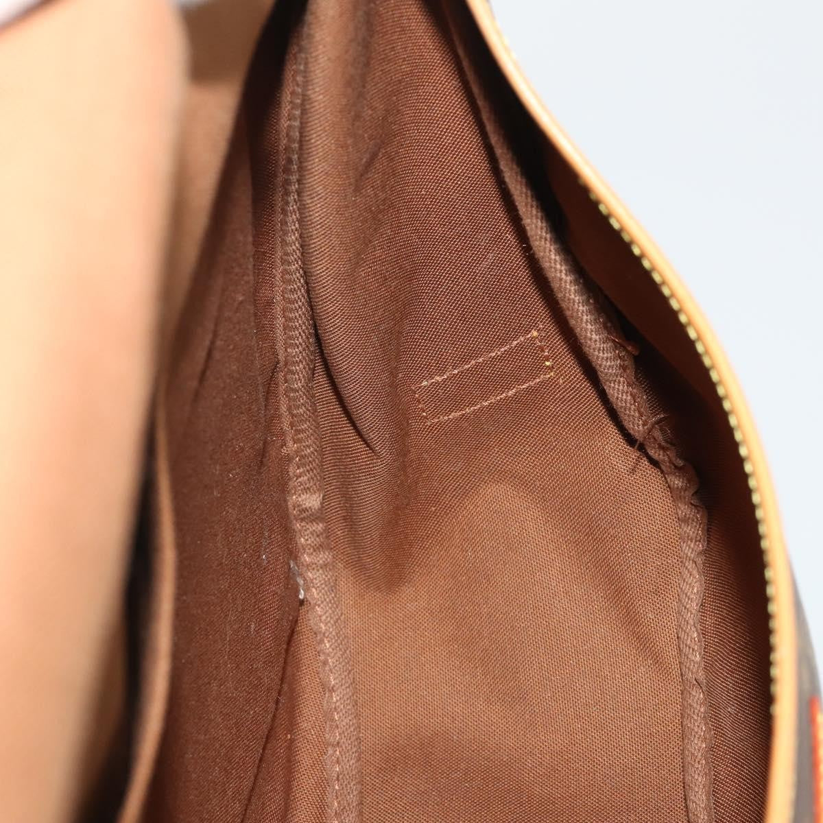Louis Vuitton Saumur Monogram, Brown, Canvas, Shoulder Bag