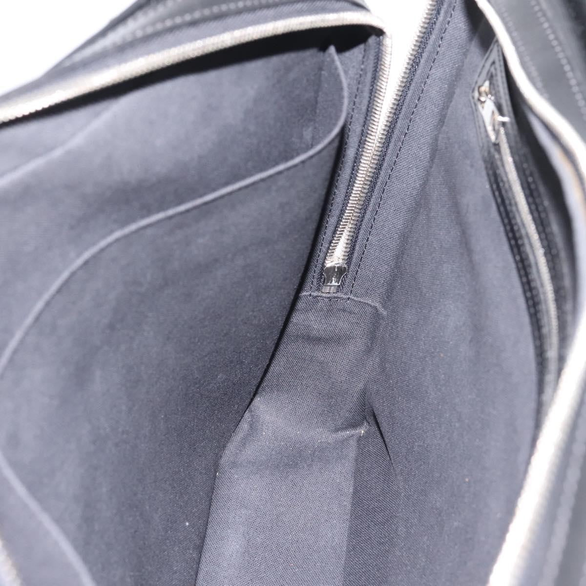 Louis Vuitton Bassano Epi Leather, Black, Leather, Briefcase
