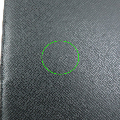 Louis Vuitton Ring Agenda Cover Taiga Leather, Gray, Leather, Briefcase