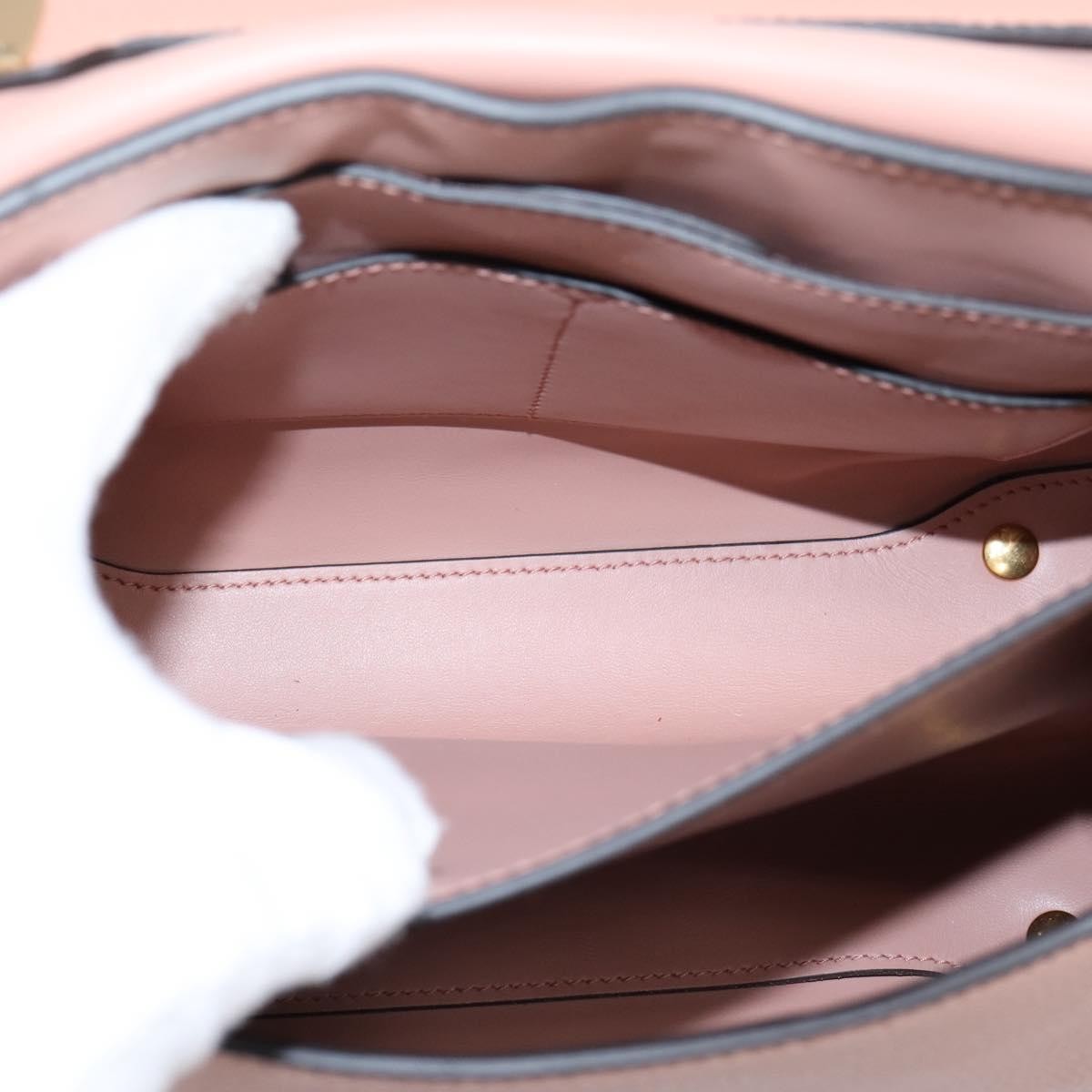 Salvatore Ferragamo Margot Satchel Leather, Pink, Leather, Handbag