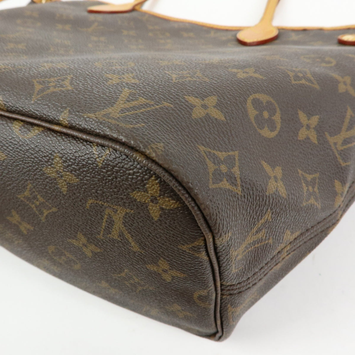 Louis Vuitton Neverfull Monogram Canvas, Brown, Canvas, Tote Bag