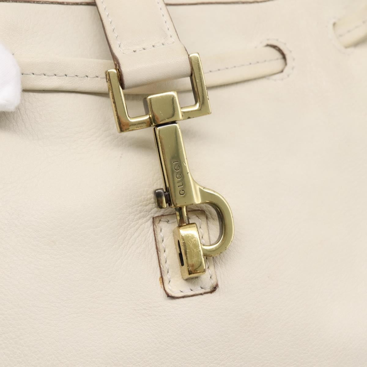 Gucci Shoulder Leather, Beige, Leather, Shoulder Bag