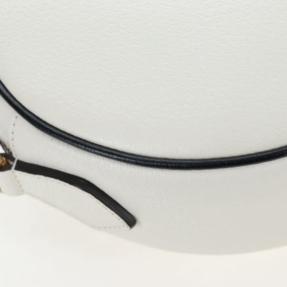 Gucci x adidas Ophidia Round Leather, White, Leather, Crossbody Bag