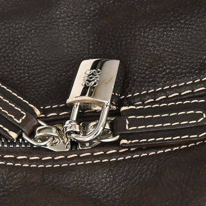 Loewe Anagram Bag leather, Brown, Leather, Handbag