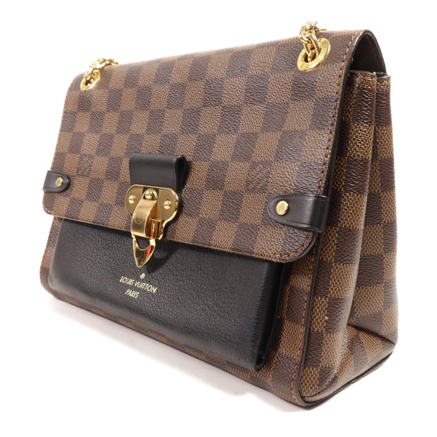 Louis Vuitton Vavin Damier, Brown, Canvas, Tote Bag