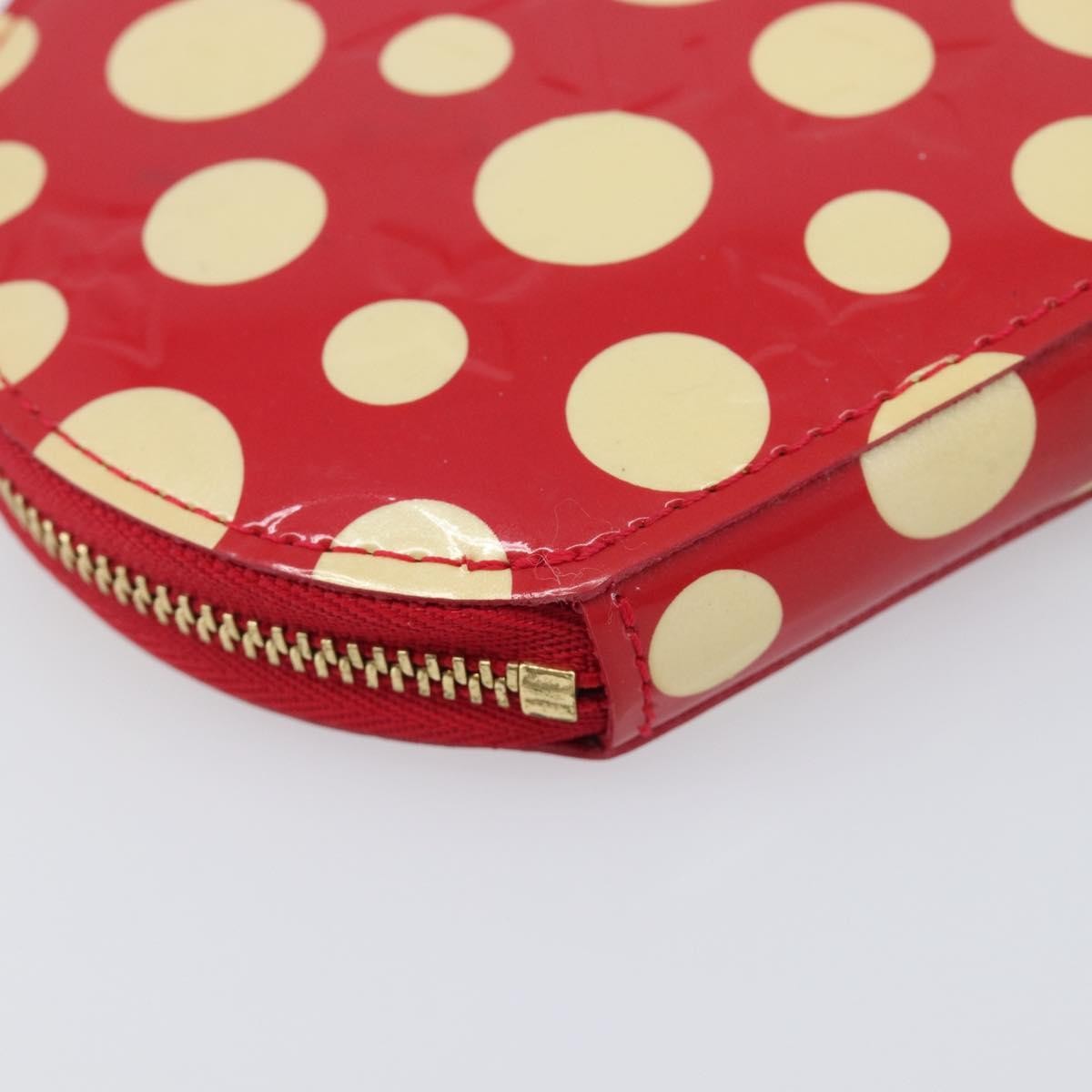 Louis Vuitton Boite Chapeau Coin Purse Patent Leather, Red, Patent Leather, Wallet
