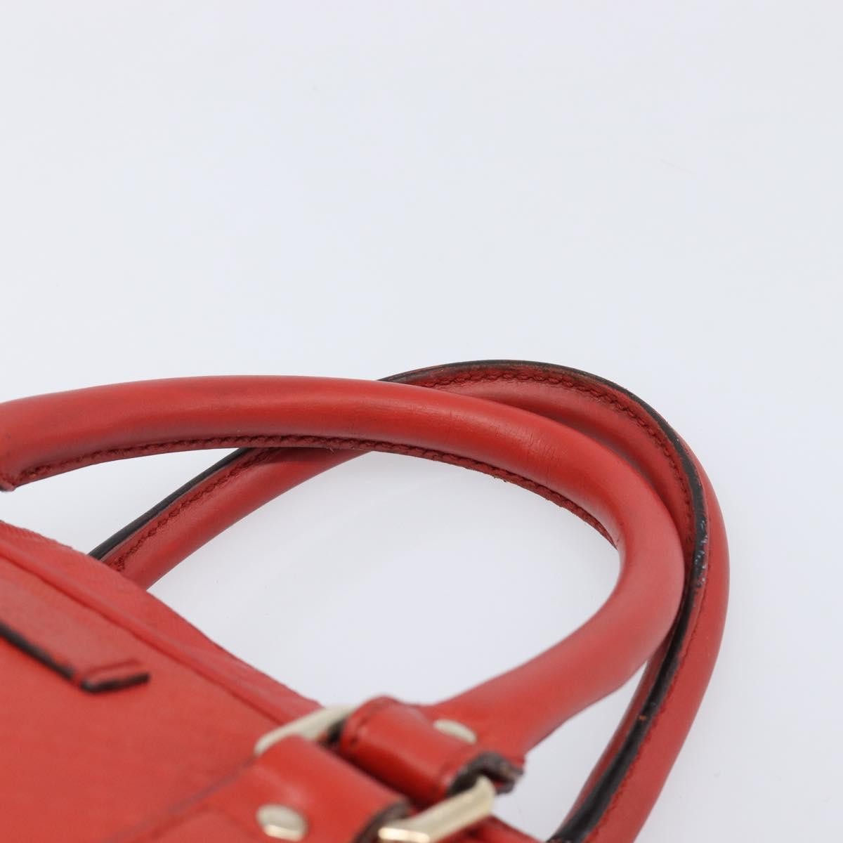 Gucci Bright Convertible Diamante Leather, Red, Leather, Briefcase