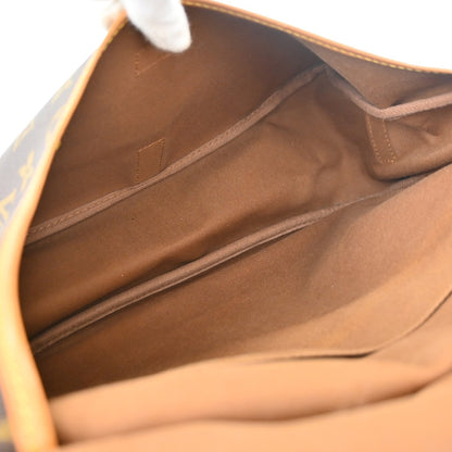 Louis Vuitton Saumur Monogram Canvas, Brown, Canvas, Shoulder Bag