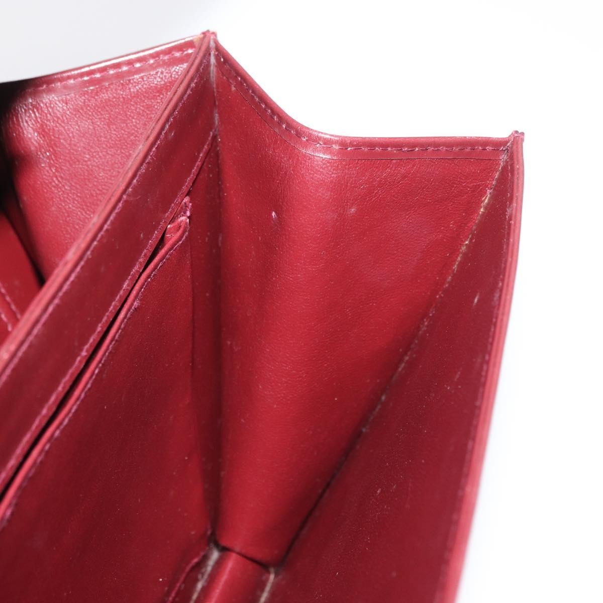 Gucci Vintage Leather, Burgundy, Leather, Handbag