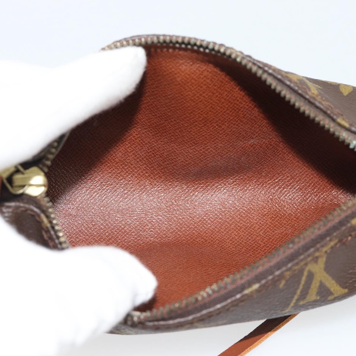 Louis Vuitton Papillon Pochette Monogram Canvas, Brown, Canvas, Clutch