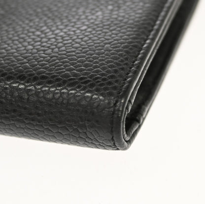 Chanel Timeless CC French Caviar, Black, Leather, Wallet