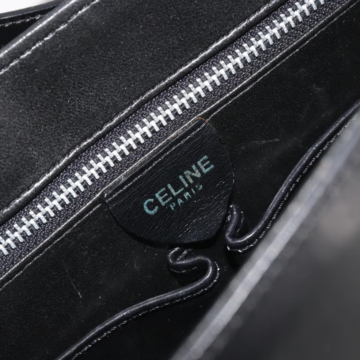 Celine Vintage Leather, White, Leather, Shoulder Bag
