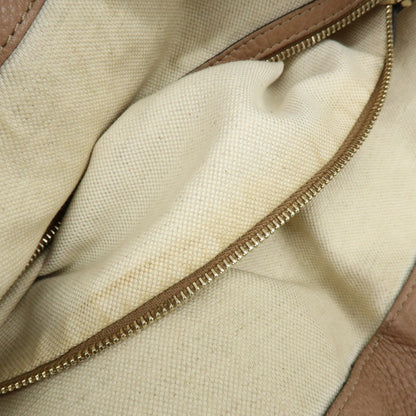 Gucci Bella Hobo Leather, Pink, Leather, Shoulder Bag