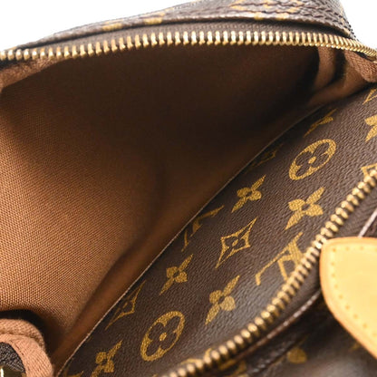Louis Vuitton Vintage Montsouris Monogram Canvas, Brown, Canvas, Backpack