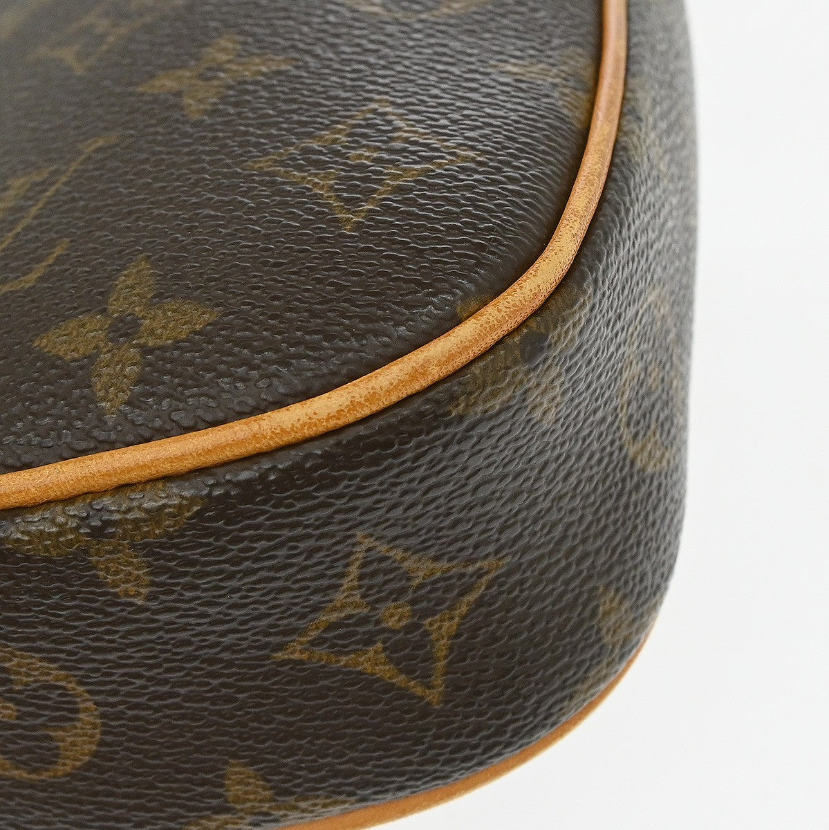Louis Vuitton Pochette Gange Monogram Canvas, Brown, Canvas, Clutch