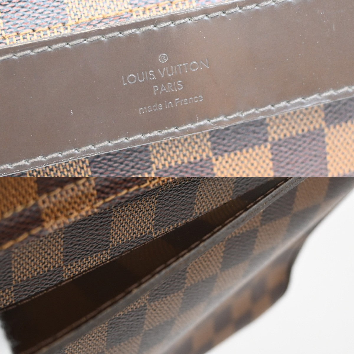 Louis Vuitton Shelton Messenger Damier Ebene, Brown, Canvas, Shoulder Bag