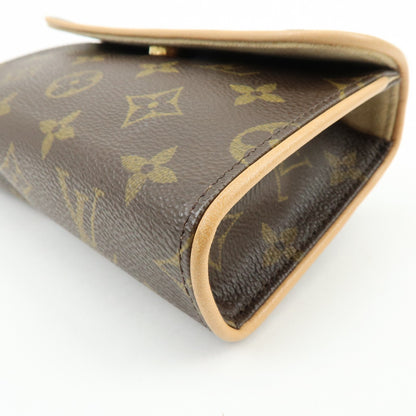 Louis Vuitton Florentine Waist Monogram Canvas, Brown, Canvas, Handbag