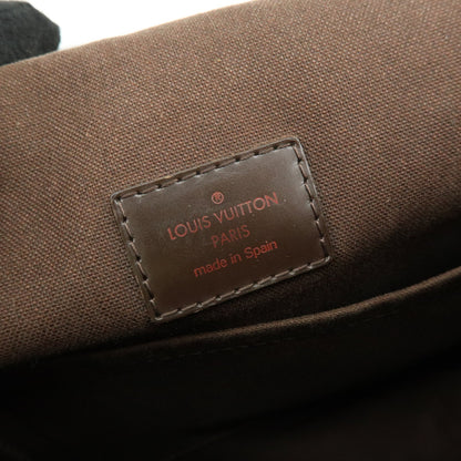 Louis Vuitton Brooklyn Damier, Brown, Canvas, Shoulder Bag
