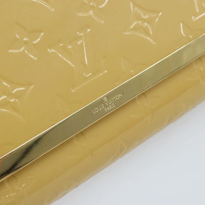 Louis Vuitton Ana Monogram Vernis, Yellow, Patent Leather, Handbag