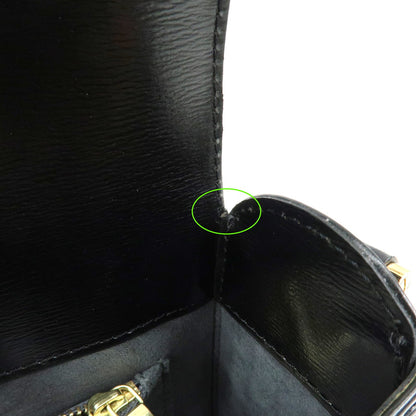 Louis Vuitton Buci Epi Leather, Black, Leather, Handbag