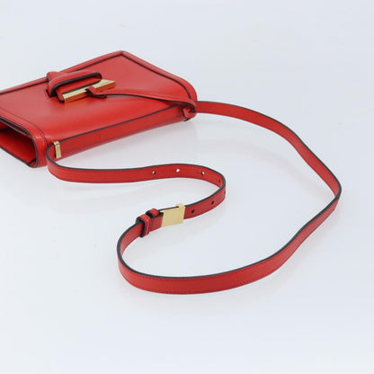 Loewe Barcelona Leather, Red, Leather, Shoulder Bag