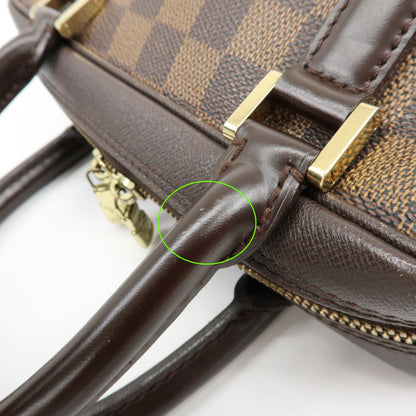 Louis Vuitton Triana Damier, Brown, Canvas, Handbag