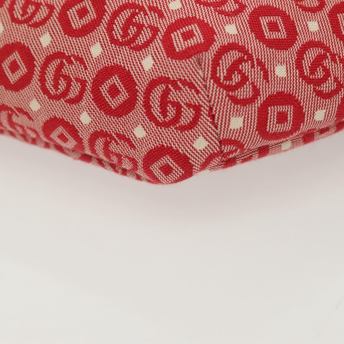 Gucci Children's Belt Printed GG Coated Canvas, Red, Canvas, Handbag