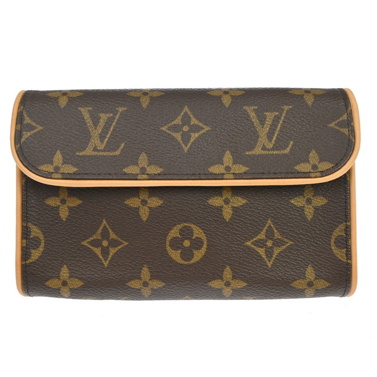 Louis Vuitton Florentine Waist Monogram Canvas, Brown, Canvas, Clutch
