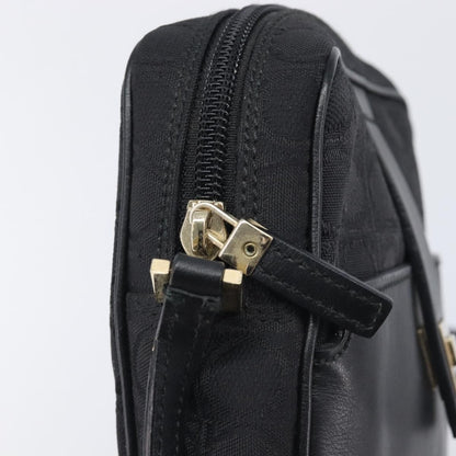 Salvatore Ferragamo Vintage Canvas, Black, Canvas, Shoulder Bag