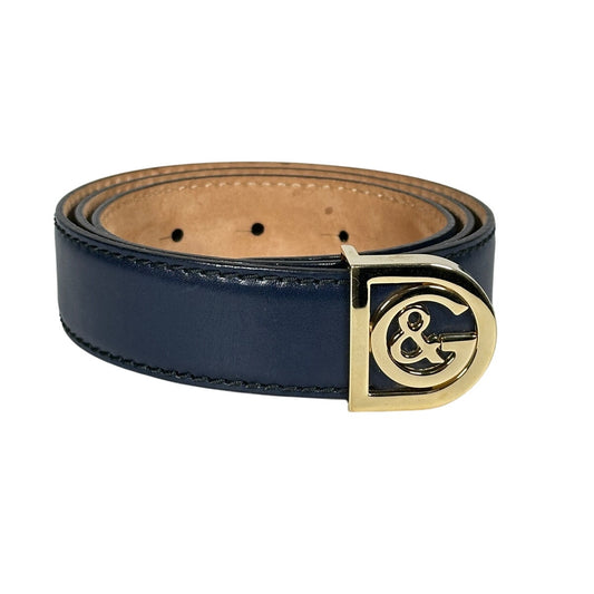 DOLCE & GABBANA D&G Logo Belt 32" 80cm