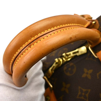 Louis Vuitton Keepall Monogram Canvas, Brown, Canvas, Travel Bag