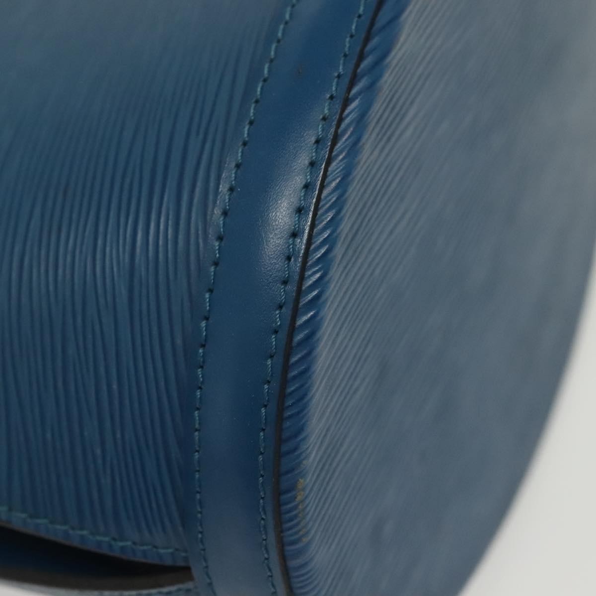 Louis Vuitton Cluny Epi Leather, Blue, Leather, Shoulder Bag