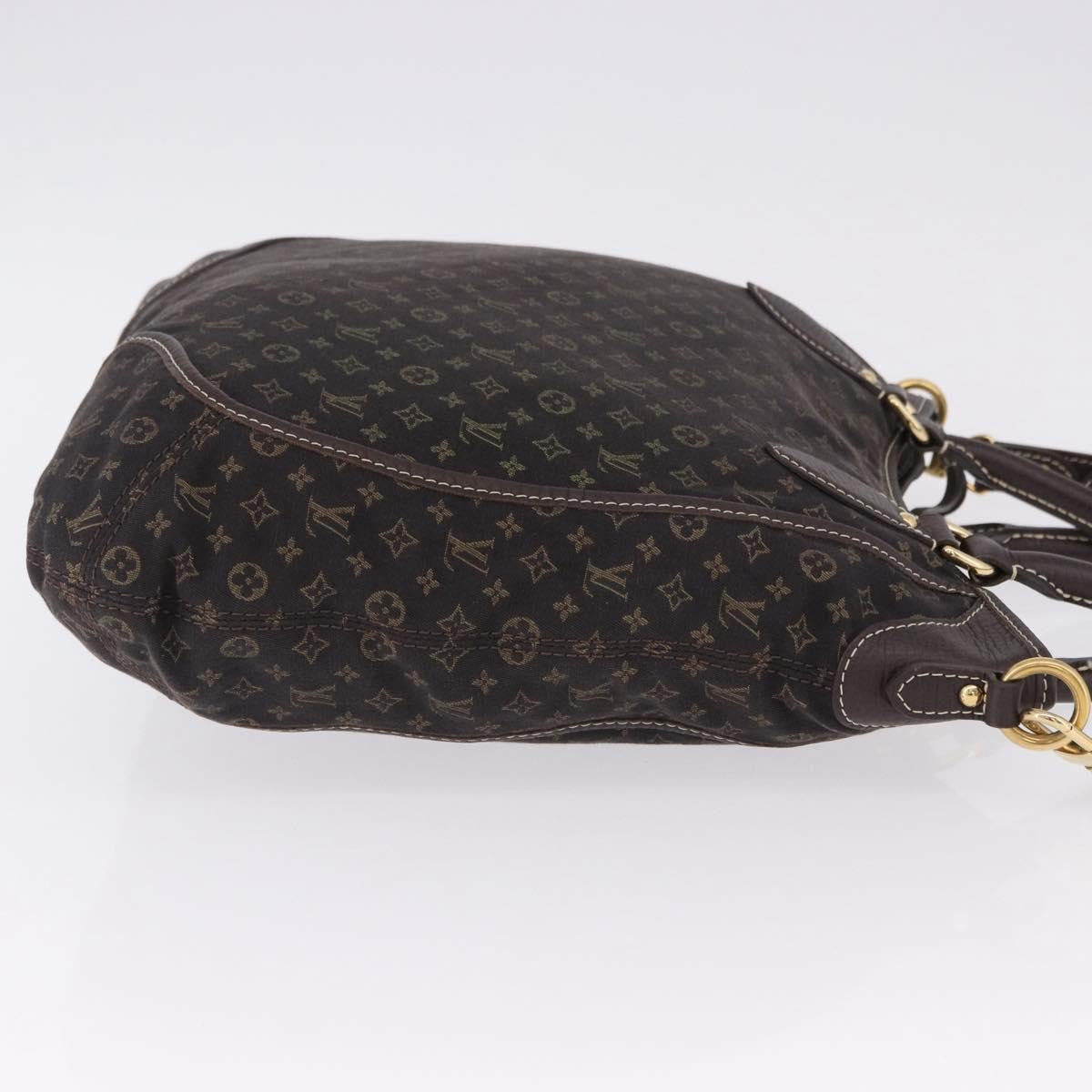 Louis Vuitton Angele Mini Lin, Brown, Canvas, Handbag