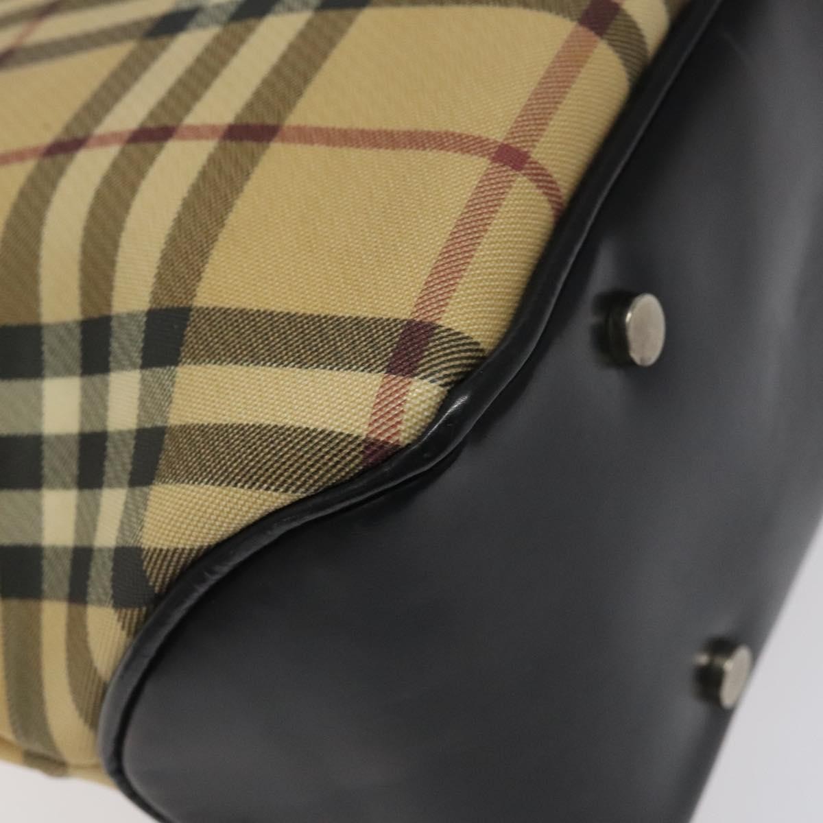 Burberry Nova Check Nova Check Canvas and leather, Beige, Canvas, Handbag