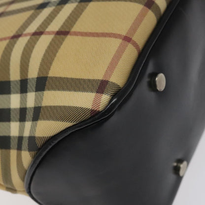 Burberry Nova Check Nova Check Canvas and leather, Beige, Canvas, Handbag