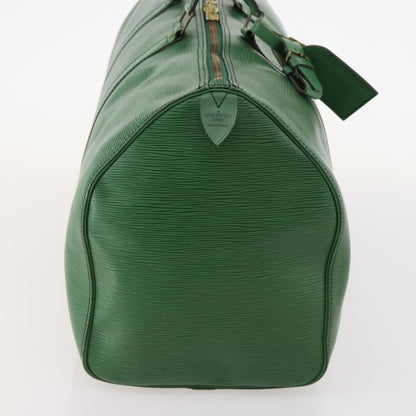 Louis Vuitton Keepall Epi Leather, Green, Leather, Travel Bag