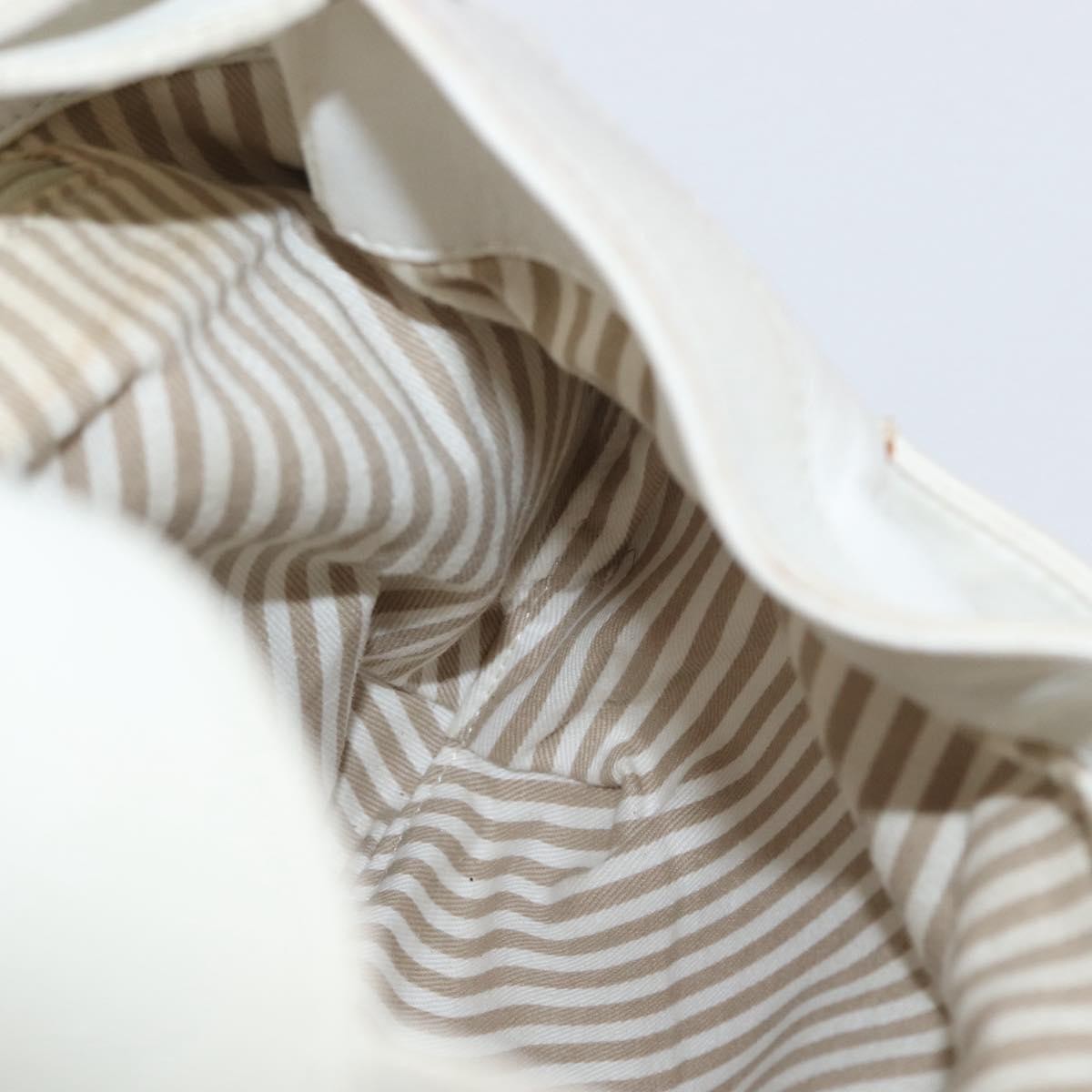 Loewe Anagram Leather, White, Leather, Shoulder Bag