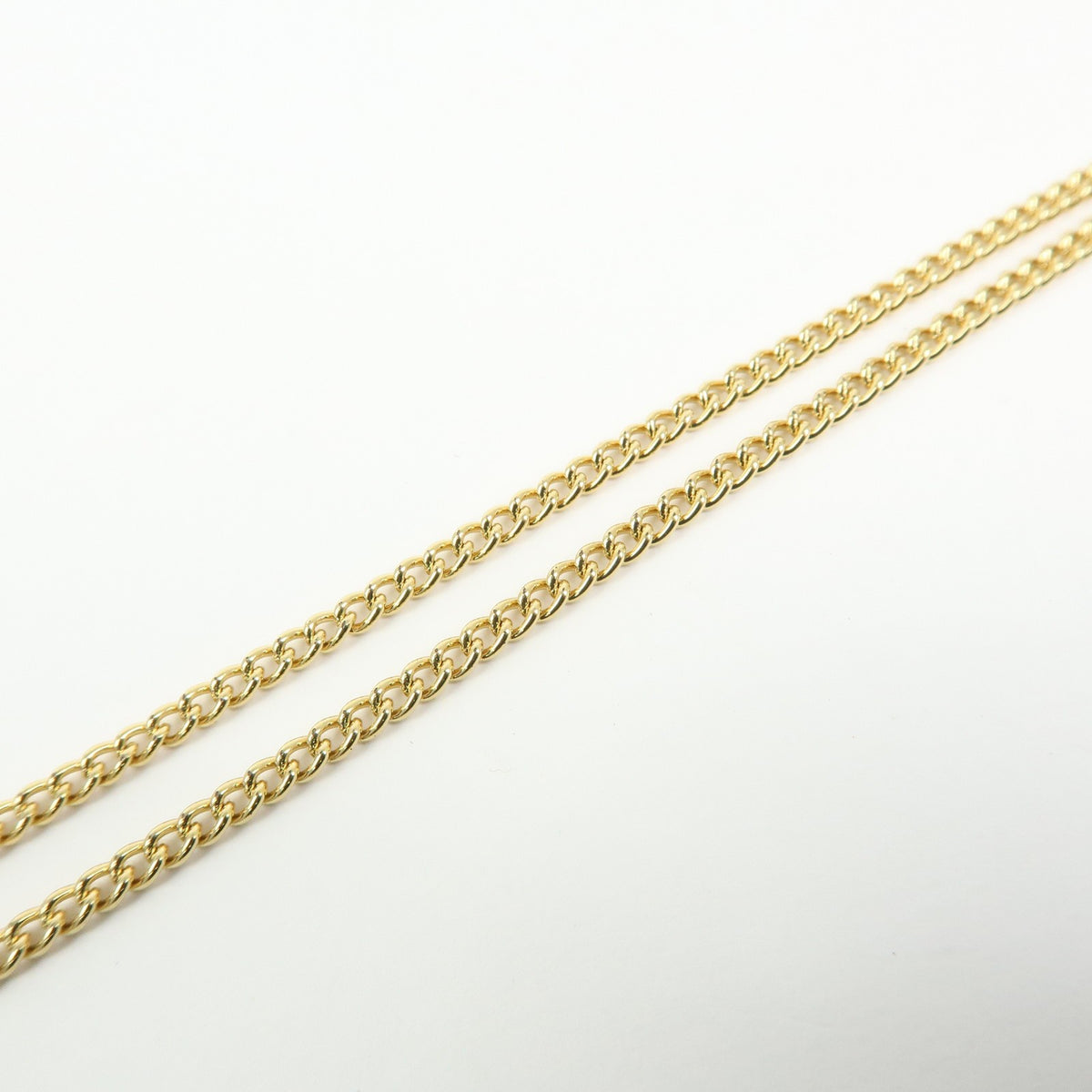 Christian Dior CD Pendant Metal, Gold, Metal, Necklace