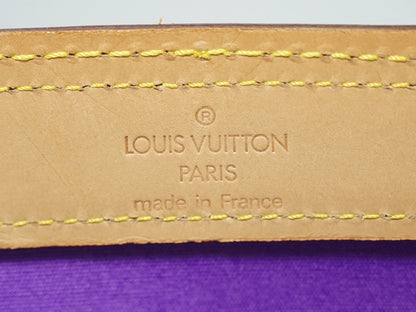Louis Vuitton Stanton Monogram Vernis, Purple, Leather, Tote Bag