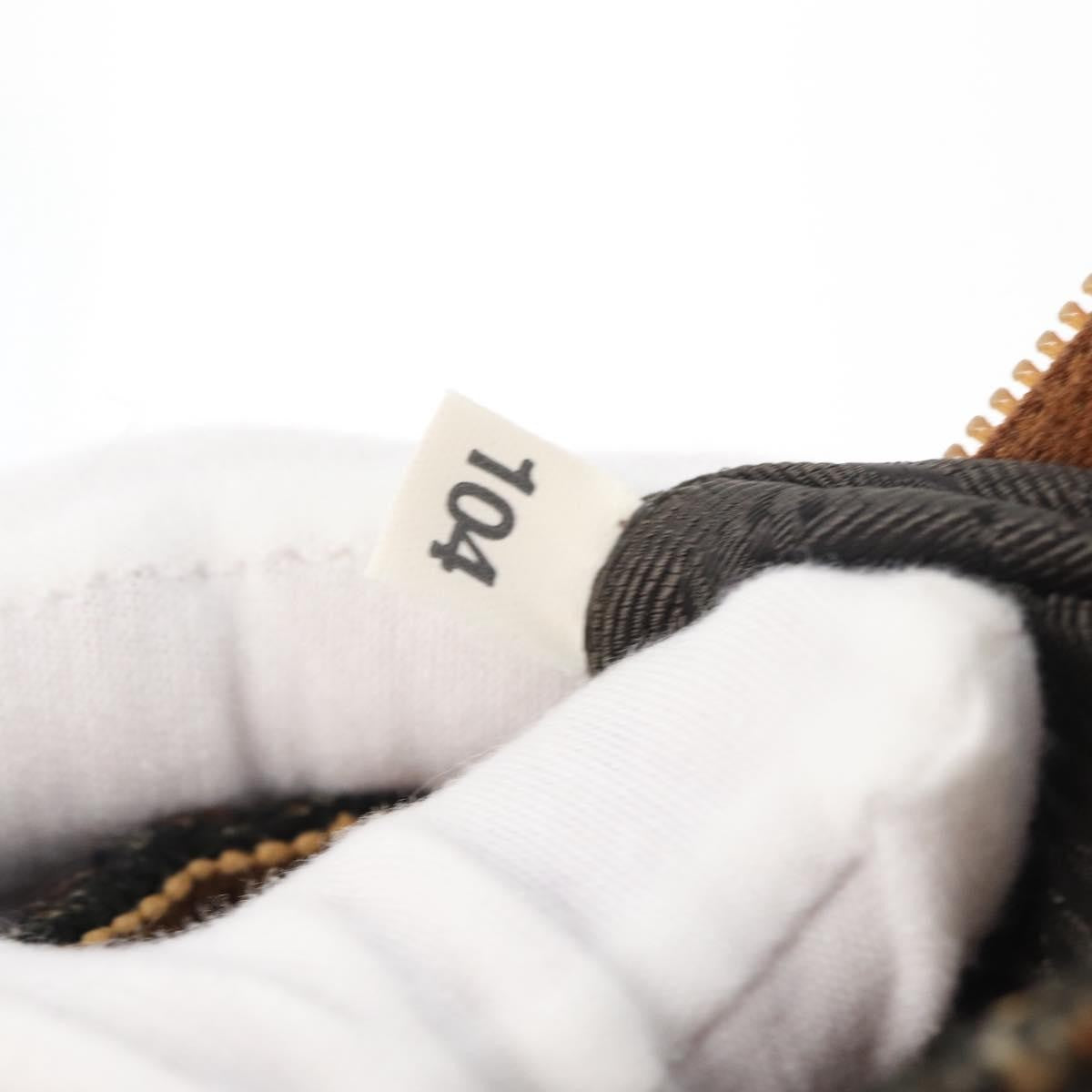 Prada Convertible Open Tweed, Brown, Canvas, Tote Bag