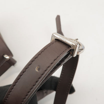 Salvatore Ferragamo Vara Leather, Brown, Leather, Tote Bag
